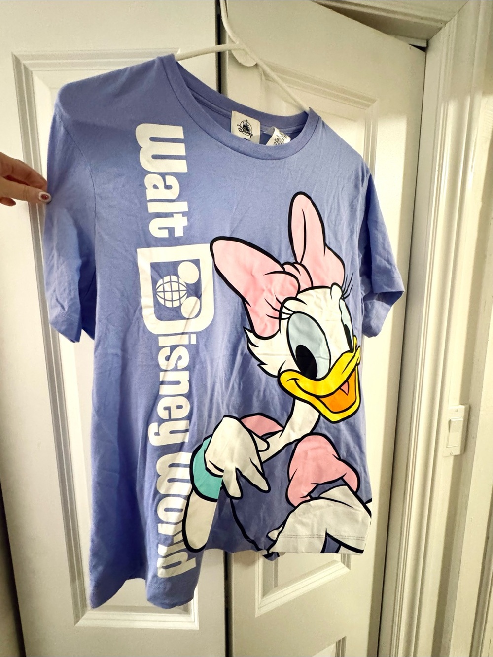Walt Disneyworld Daisy Duck purple L TSHIRT